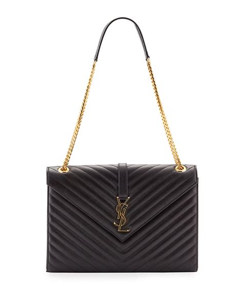 ysl large monogramme shoulder bag|ysl monogram envelope bag.